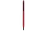 Slim stylus rubberised Red