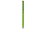 Slim stylus rubberised Light green