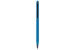 Slim stylus rubberised Aztec blue