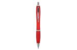 Ball pen Hawaii transparent Ocean Bound Plastic Transparent red