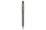 Ball pen metal 2 stripes Dark grey