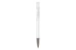 Avalon ball pen metal tip transparent, white White,transparent