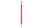 Illoc pencil transparent with eraser Transparent red