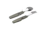 Foldable cutlery in multi-tool Anthracite