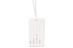 Luggage tag White