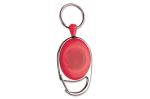 Card holder Transparent red