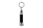 Mini LED light with keyring Black