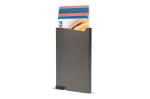 Aluminum card holder Anthracite