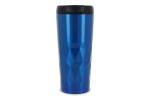 Thermo mug diamond pattern 450ml Aztec blue