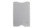 Cardholder anti-skim hard case Silver