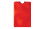 Cardholder anti-skim soft Red