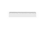 Ruler 20cm White