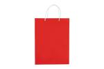 Paper bag large Red