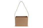 Karton-Tasche 32x16x24cm Braun