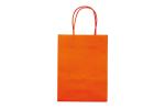 Kleine Papiertasche im Eco Look 120g/m² Orange