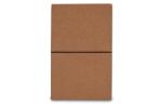 Recycled leather notebook A5 Light brown