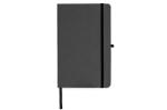 Recycled leather A5 hardcover Dark grey