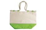 Carrier bag canvas 380g/m² Light green