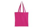 Shoulder bag cotton OEKO-TEX® 140g/m² 38x42cm Pink