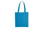 Shoulder bag cotton OEKO-TEX® 140g/m² 38x10x42cm Light blue