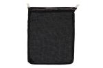 Reusable food bag OEKO-TEX® cotton 25x30cm Black