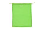 Reusable food bag OEKO-TEX® cotton 25x30cm Light green