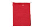 Reusable food bag OEKO-TEX® cotton 30x40cm Red