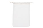 Reusable food bag OEKO-TEX® cotton 30x40cm White