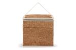 Cooler bag cork square 22x18x18cm Nature