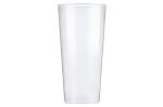 Eco cup biobased 500ml Transparent