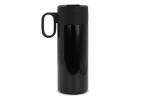 Isolierbecher Flow mit Griff 400ml Schwarz