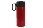 Isolierbecher Flow mit Griff 400ml Rot