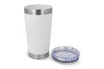 T-ceramic thermo mug with lid Cango 500ml White