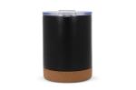 T-ceramic thermo mug with lid Lena 350ml Black