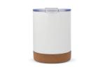 T-ceramic thermo mug with lid Lena 350ml White