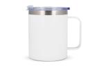 T-ceramic thermo mug with lid Danube 350ml White