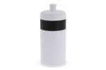 Sports bottle with edge 500ml White/black