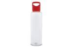 Loop Flasche transparent R-PET 600ml Transparent rot