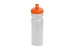 Sportflasche mit Zerstäuber 750ml Orange/weiß