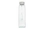 Trinkflasche aus Glas 500ml Transparent