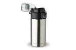 Thermo mug click-to-open 330ml Silver