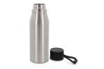 Isolierflasche mit Trageschlaufe 600ml Silber