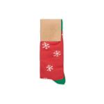 JOYFUL M Pair of Christmas socks M Red