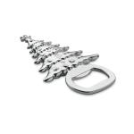 NOTLE Bottle opener Christmas motif Flat silver