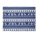 TOSTI RPET fleece blanket 190 gr/m² Aztec blue