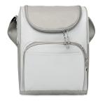ZIPPER Cooler bag with front pocket White