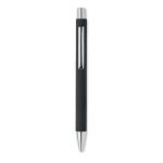 OLYMPIA Recycled paper push ball pen Black