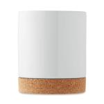 KAROO SUBLIM Sublimation ceramic cork mug White