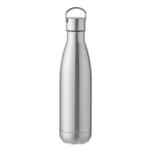 MANOA Double wall bottle 500 ml Flat silver