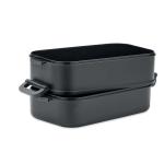 IDOLUNCH Lunchbox recyceltes  PP Schwarz